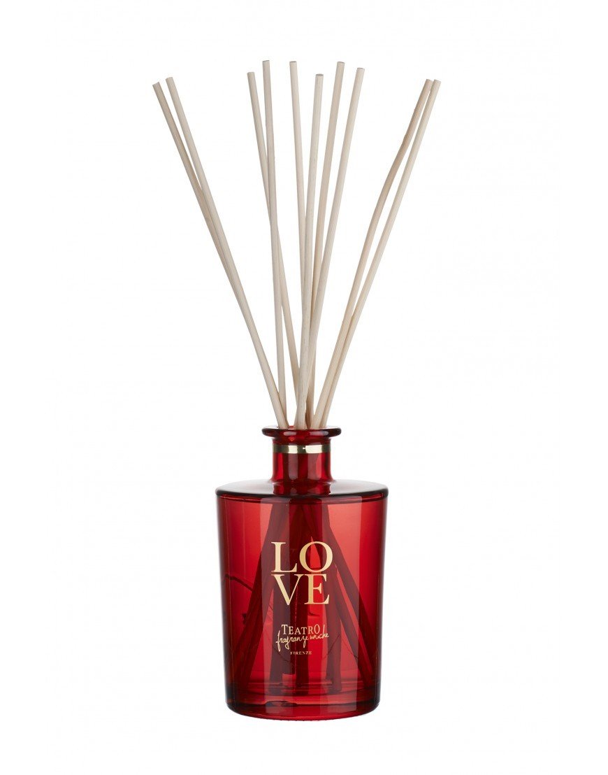 XMAS (Luxury collection), GIFT BOX STICKS ML.3000 RED TRANSPARENT VASE