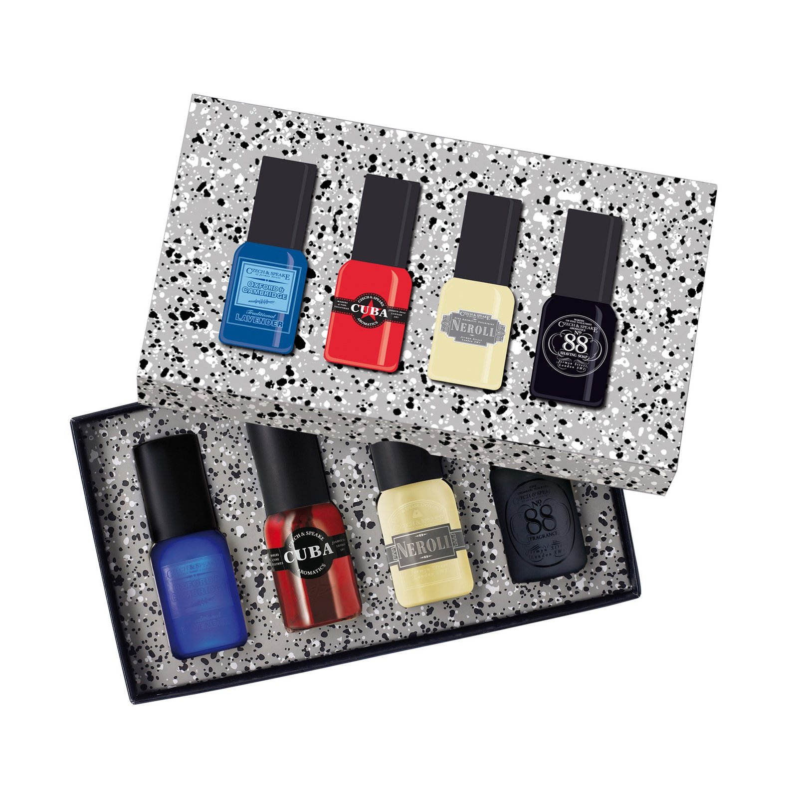 Czech & Speake,   Cologne For The Traveller ,   Collection  4x15 ml