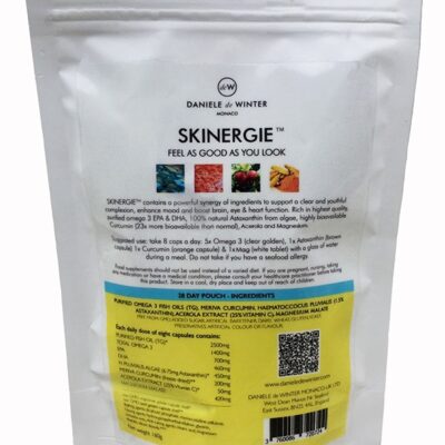 Daniele de Winter Monaco,    SKINERGIE,      Beauty Smoothing Supplements  28 days