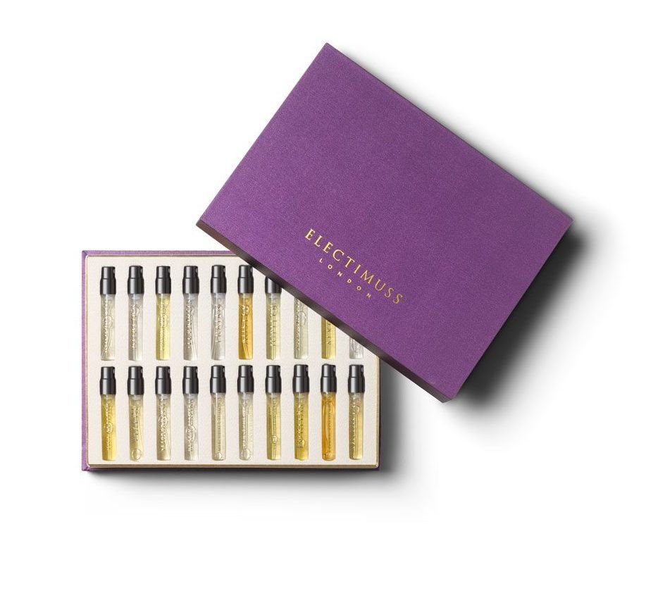ELECTIMUSS London, DISCOVERY SELECTION BOX – 20 perfume samples