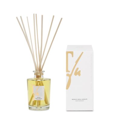 CITRUS (Borgo degli Agrumi),  250 ml Diffuser with Sticks, Teatro Fragranze Uniche