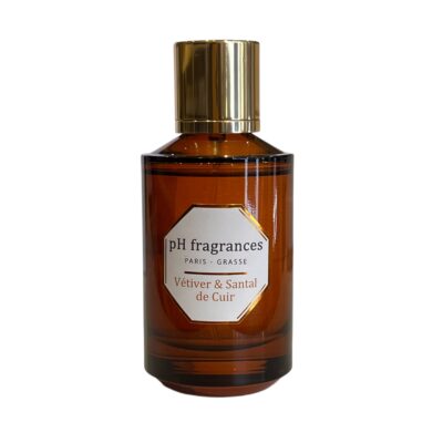 pH Fragrances, Vetiver & Santal of Leather, 100 ml