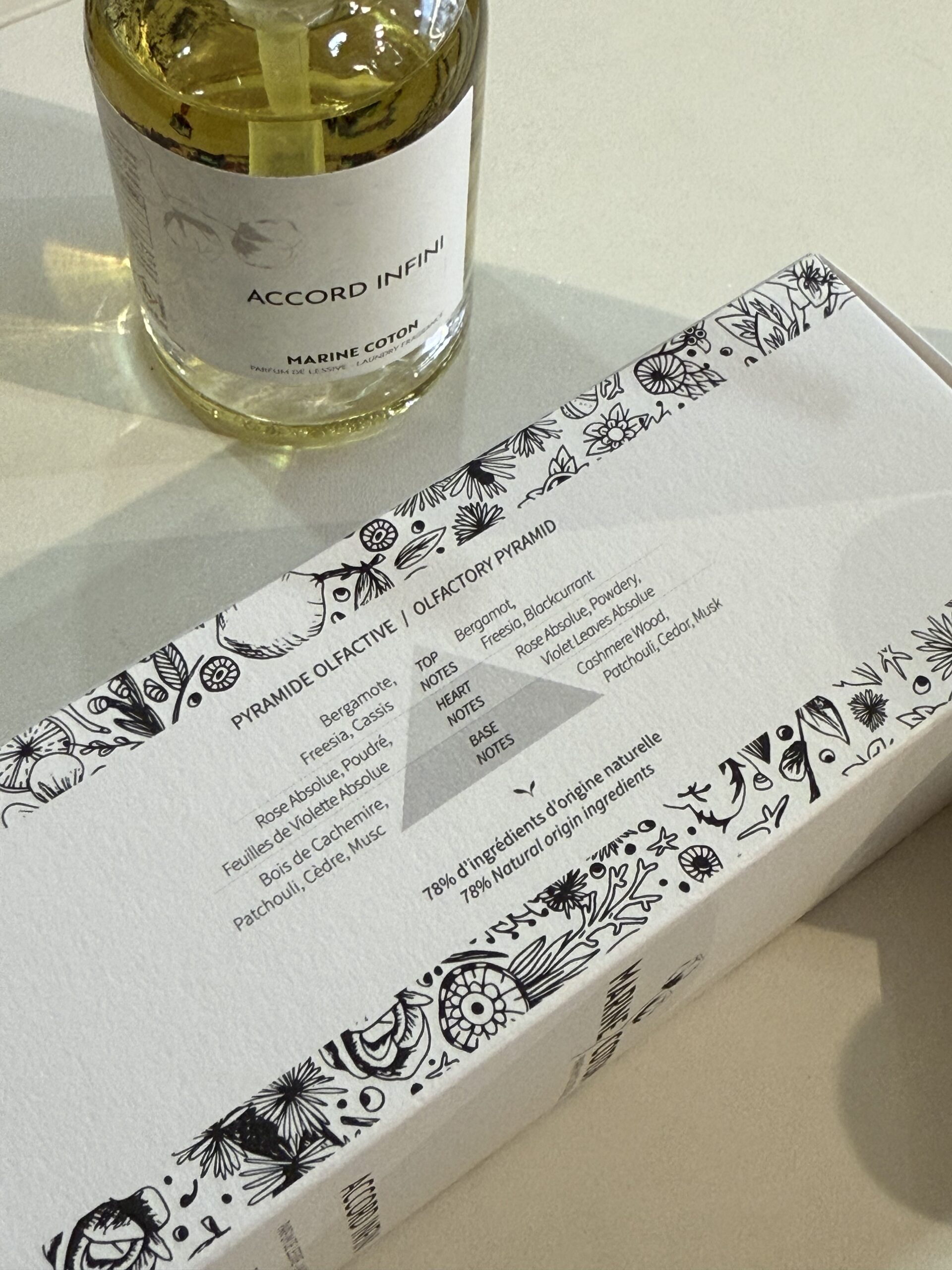 MARINE COTON, Accord Infini, Parfum de Lessive, 90 ml - Image 3