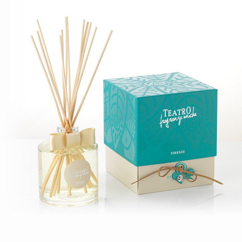 COTTON PUFF (Batuffolo), 200 ml Diffuser with Sticks, Teatro Fragranze Uniche